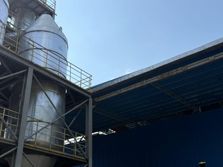 Spray drying tower at a Green Agrochem production site